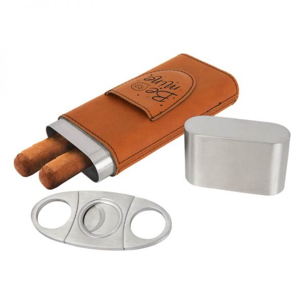 Cigar Case with Cutter