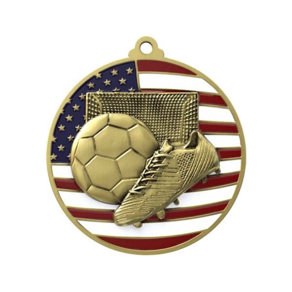 01 Patriotic Medals - Soccer