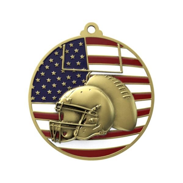 04 Patriotic Medals - Football
