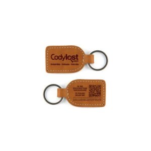 Leather Keychain 01