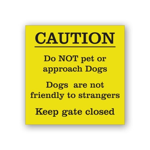 Plastic Sign 07